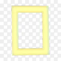 相框 黄色 矩形