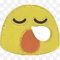 微笑 黄色 鼻子