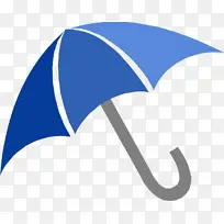 雨伞 卡通 蓝色