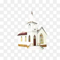 绘画 教堂建筑 建筑