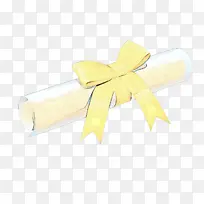 黄色 缎带 礼物