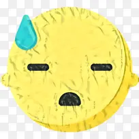 黄色 鼻涕 笑脸