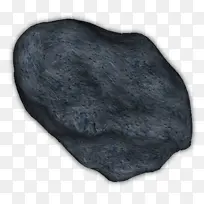 毛皮 黑色 岩石