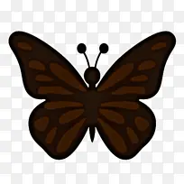 蝴蝶 表情符号 昆虫