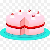 生日蛋糕 蛋糕 天使食品蛋糕