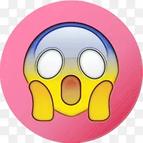 微笑 黄色 卡通