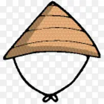 帽子 直线 三角形