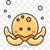 章鱼 巨大的太平洋章鱼 表情符号