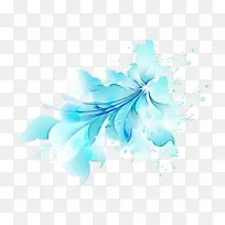 花卉设计 花卉 水蓝