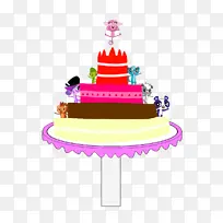 蛋糕 蛋糕装饰 糖浆