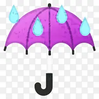雨 雨伞 表情符号
