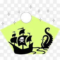海盗 船 绘画
