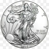 美国银鹰 鹰 金银硬币