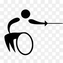 夏季残奥会 轮椅击剑 击剑