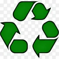 回收符号 回收 绿点