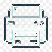 设备图标 电子图标 打印机图标