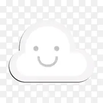 云图标 表情符号 微笑图标