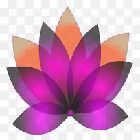 桌面壁纸 对称 紫色