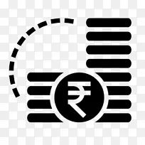 印度卢比符号 印度卢比 计算机图标