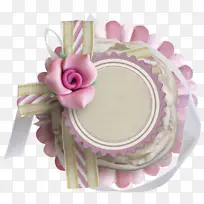 皇家糖霜 蛋糕装饰 粉色