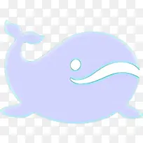 卡通 海豚 鲸鱼