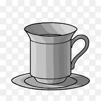 咖啡杯 杯子 茶碟