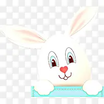 卡通 兔子 复活节兔子