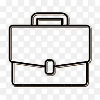 旅行图标 行李箱图标 工作图标