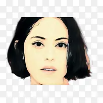 波普艺术 复古 眉毛