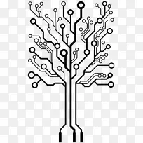 印刷电路板 电子电路 树