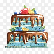 生日蛋糕 玉米饼 馅饼