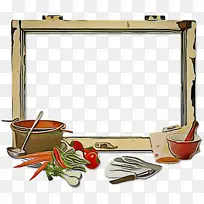 边框和框架 烹饪 画框