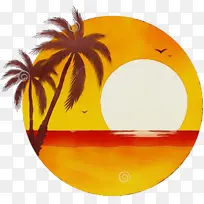 水彩画 油漆 湿墨水
