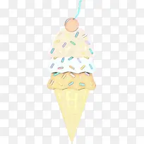 波普艺术 复古 冰淇淋筒