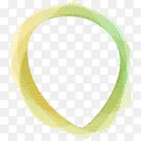 黄色手镯圆形椭圆形
