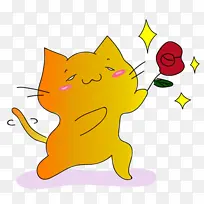 猫 贴纸 表情符号