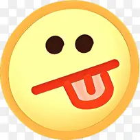 卡通 表情符号 微笑