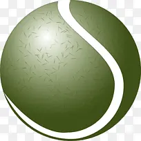 绿色 标志 球体