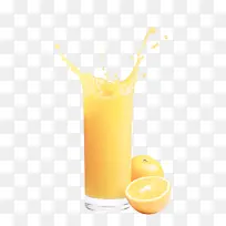 橙汁饮料 饮料 果汁