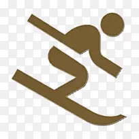 滑雪标志 运动标志 标志