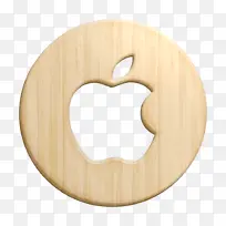 苹果图标 圆圈 心形