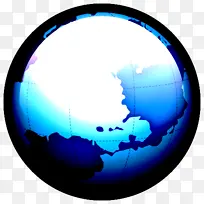 蓝色 地球 世界