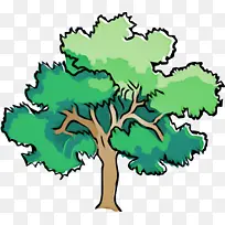 绿色 植树节 树
