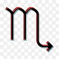 占星术图标 星座图标 天蝎座图标