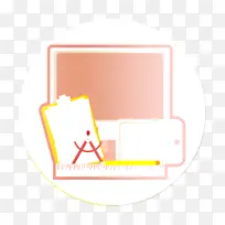 电脑图标 创意图标 画板图标