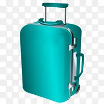 采购产品手提箱 绿色 手提行李