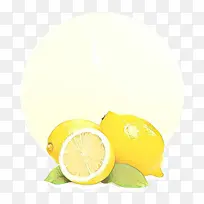 卡通 柠檬 柑橘