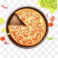 卡通 菜肴 食物