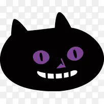 黑猫 面部表情 猫