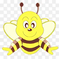 卡通 黄色 蜜蜂